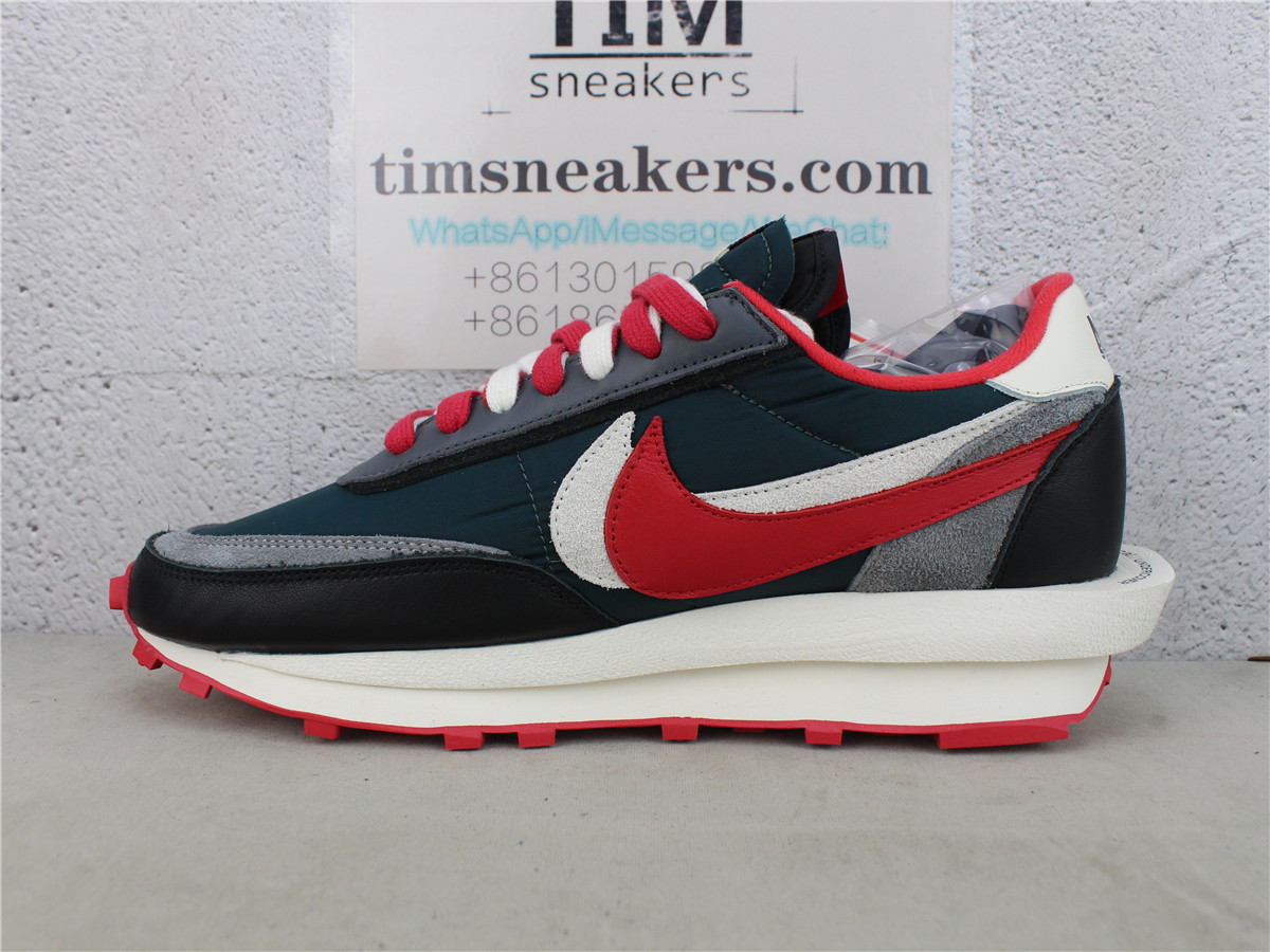 Nike LD Waffle sacai Undercover Midnight Spruce University Red DJ4877-300